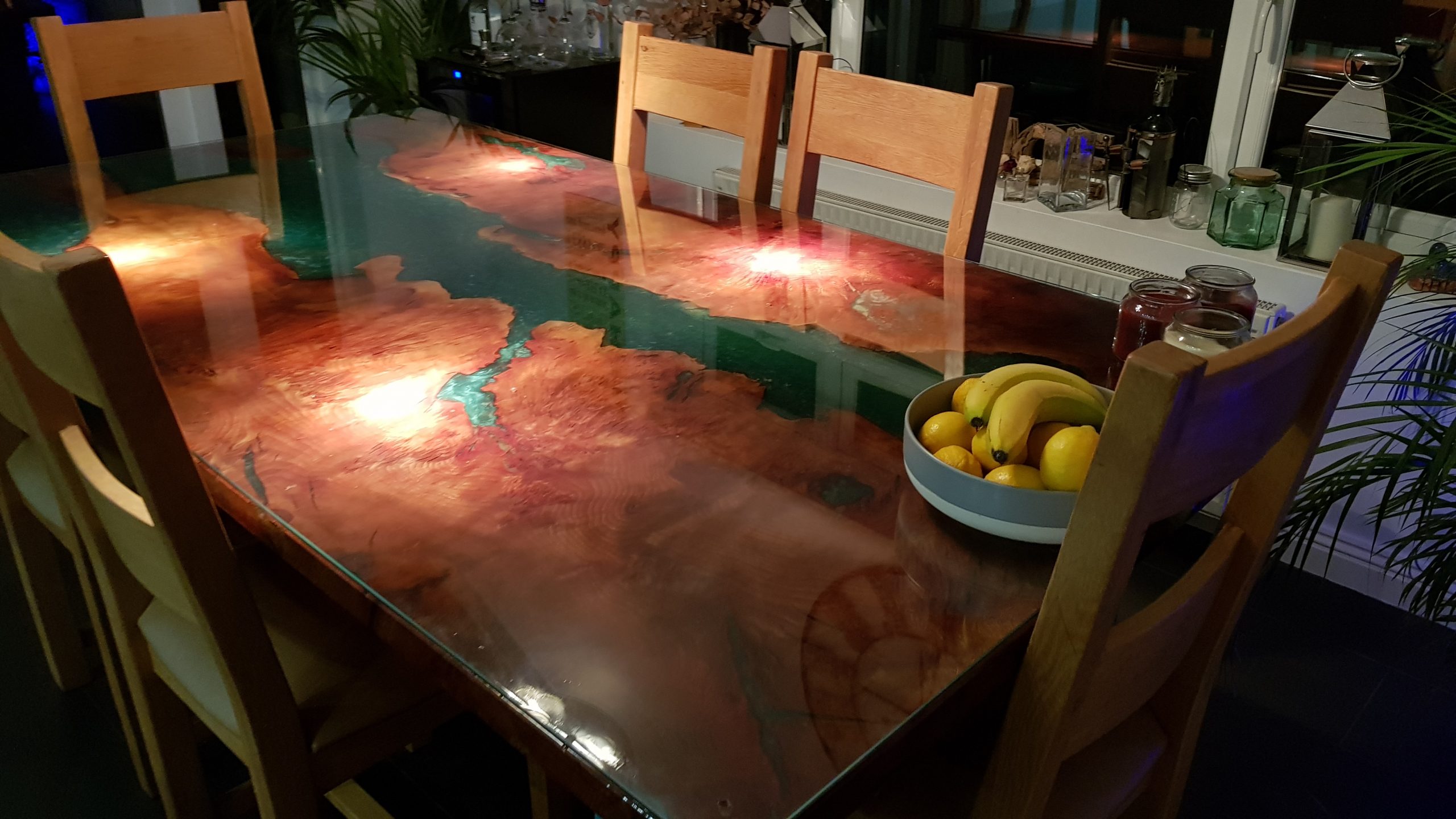 Sharp Resin Tables