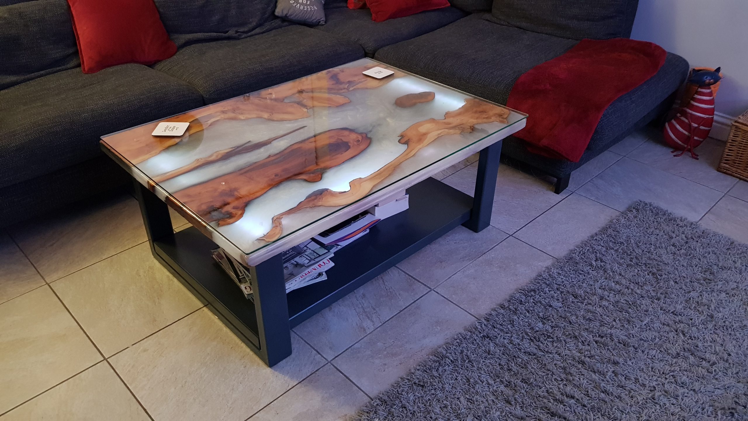 Sharp Resin Tables